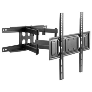 Supporto LCD 2 Snodi a Pantografo da 32 a 75 Pollici Portata Max 40Kg BR LED 12